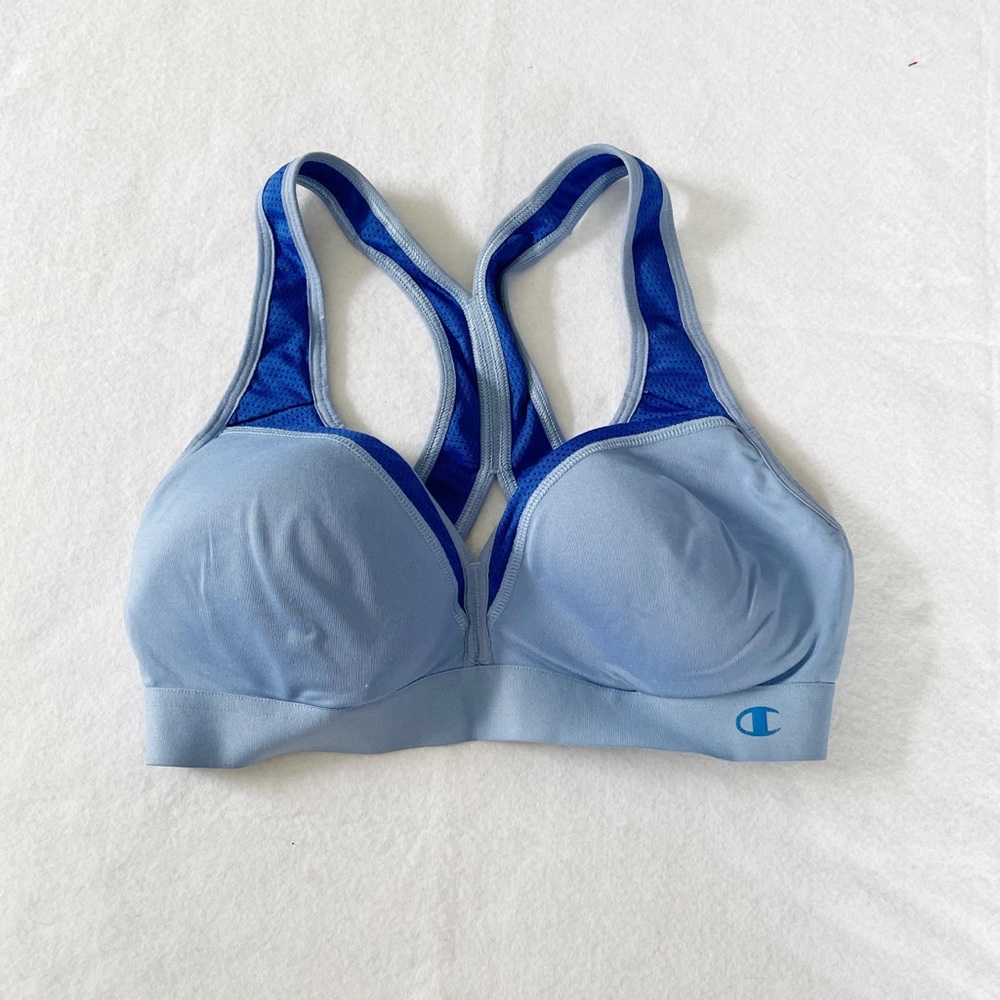 Champion Blue Sports Bra